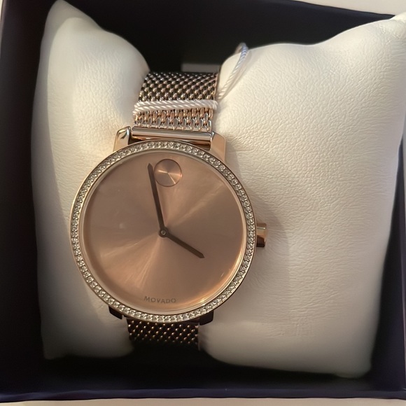 movado brand new with tags and box watch main image 4